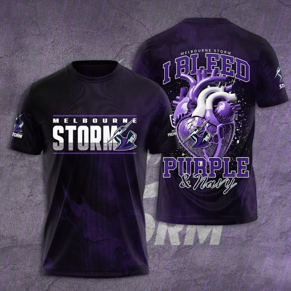 Melbourne Storm 3D Apparel - TANTN 11302