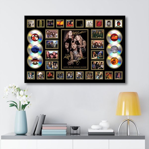MET Band Rectangle Canvas With Inner Frame - MAITM 10157