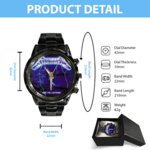 MET Band Black Stainless Steel Watch - GNE 3034