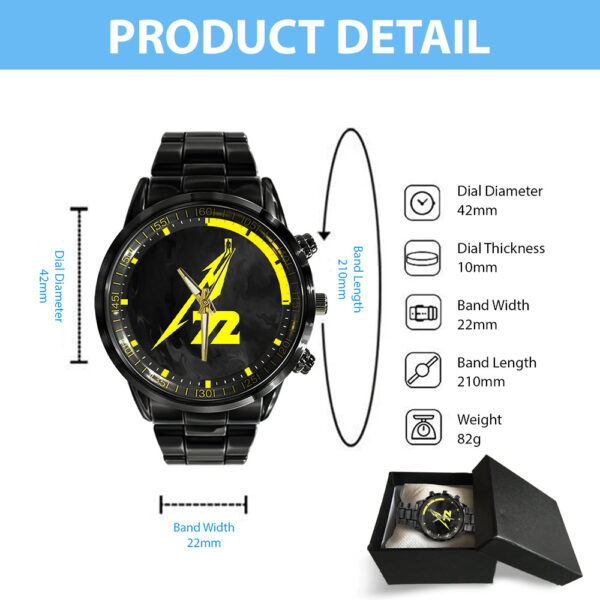 MET Band Black Stainless Steel Watch - GNE 3036