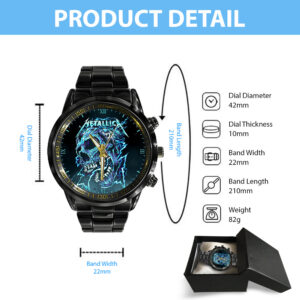 MET Band Black Stainless Steel Watch - GNE 3037