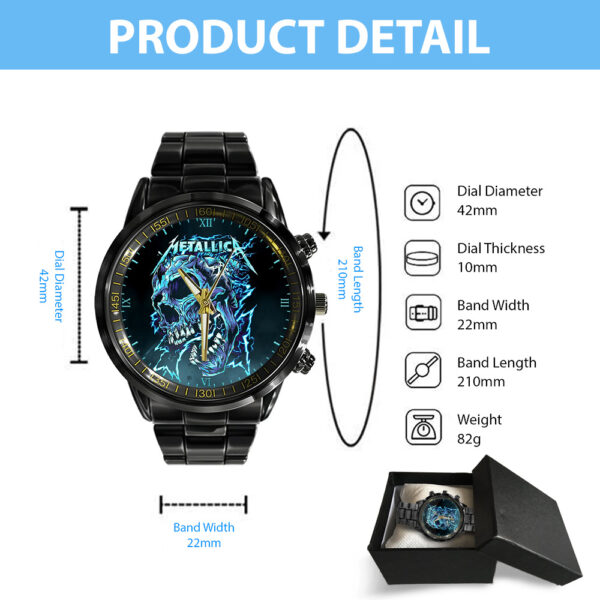 MET Band Black Stainless Steel Watch - GNE 3037