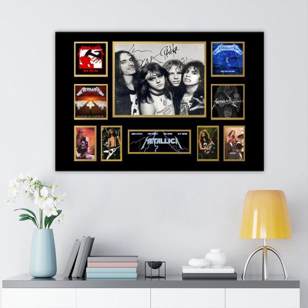 MET Band Rectangle Canvas With Inner Frame - TANTN 11335