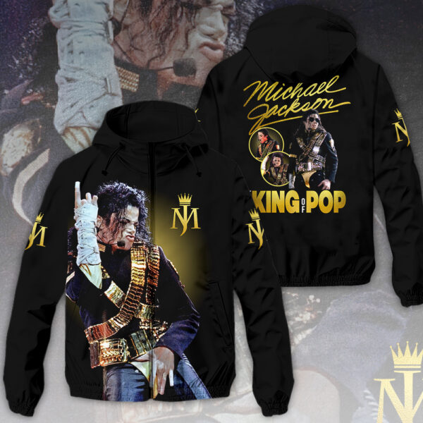 Michael Jackson 3D Windbreaker Jacket - HOATT 9586