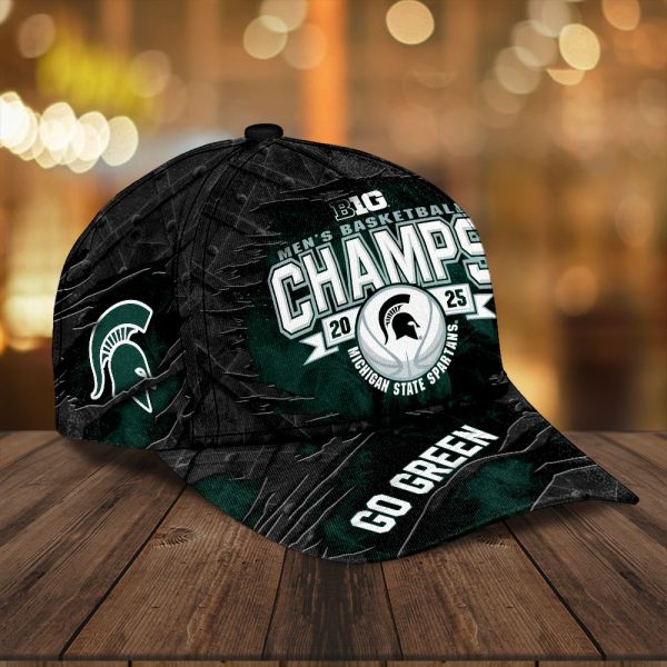 Michigan State Spartans Men's Basketball Classic Cap - HOATT 9086