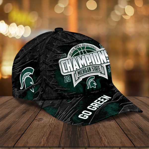Michigan State Spartans Men's Basketball Classic Cap - HOATT 9307