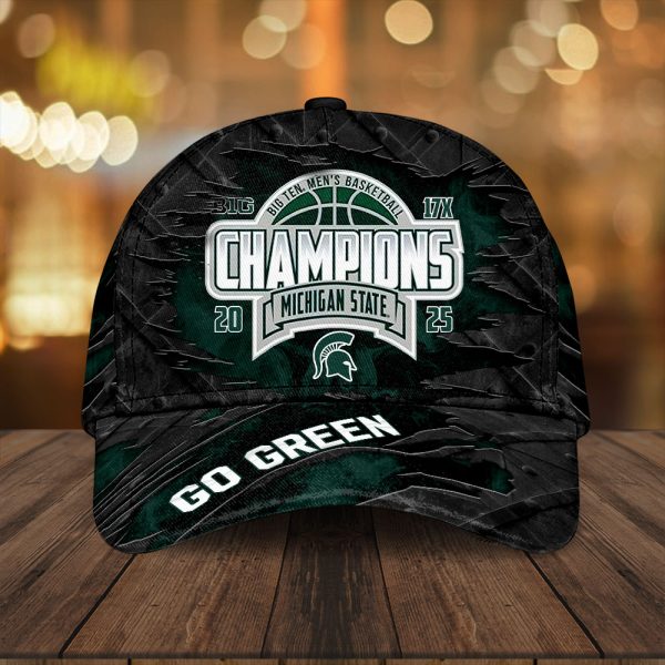 Michigan State Spartans Men's Basketball Classic Cap - HOATT 9307