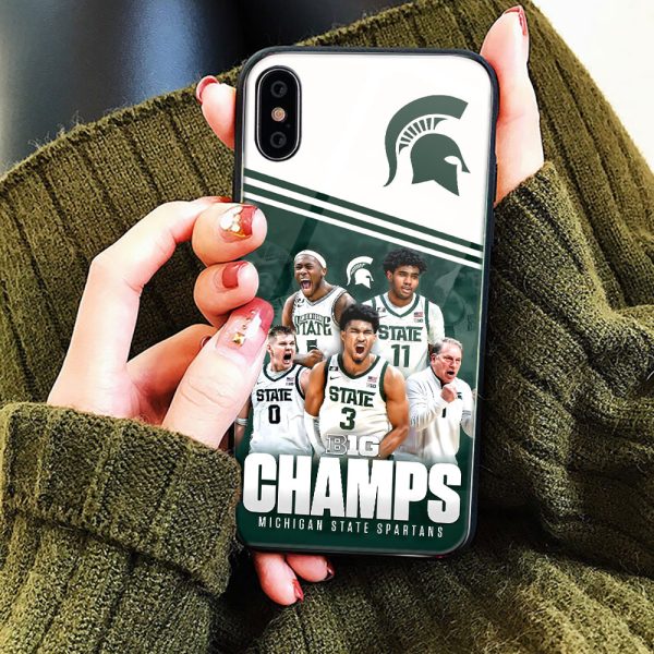 Michigan State Spartans Men's Basketball Phone Case - MAITM 10172