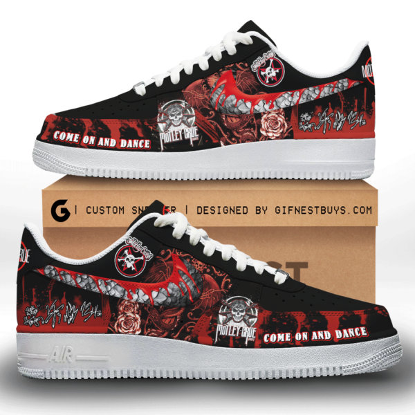 Mötley Crüe AF1 Sneaker – ANHNV 9408