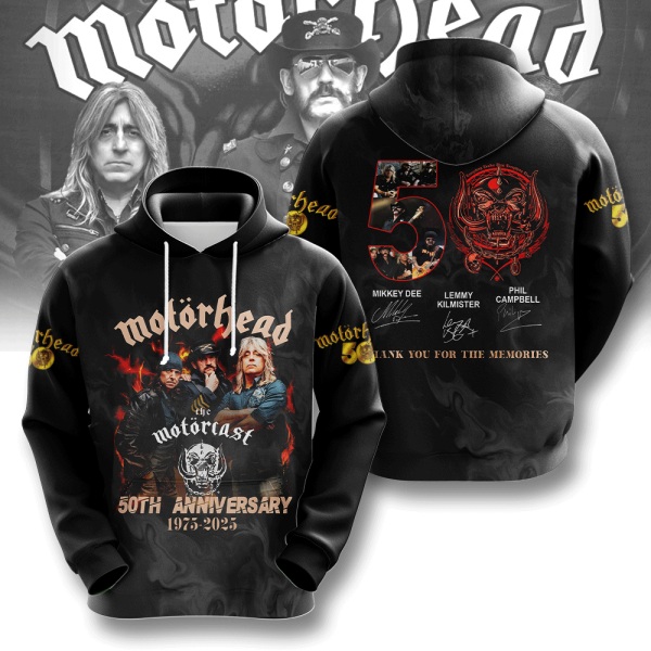 Motörhead Band 3D Apparel – ANHNV 6211