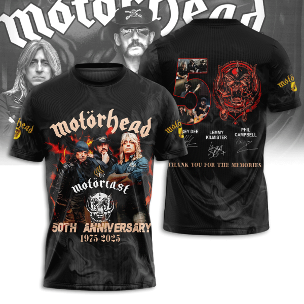 Motörhead Band 3D Apparel – ANHNV 6211