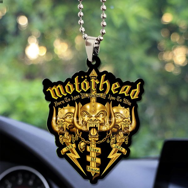 Motörhead Band Custom Shape 2-sided Acrylic Car Ornament – TANTN 11553