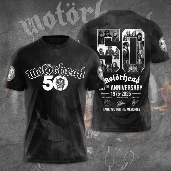 Motörhead Band 3D Apparel – TANTN 11372