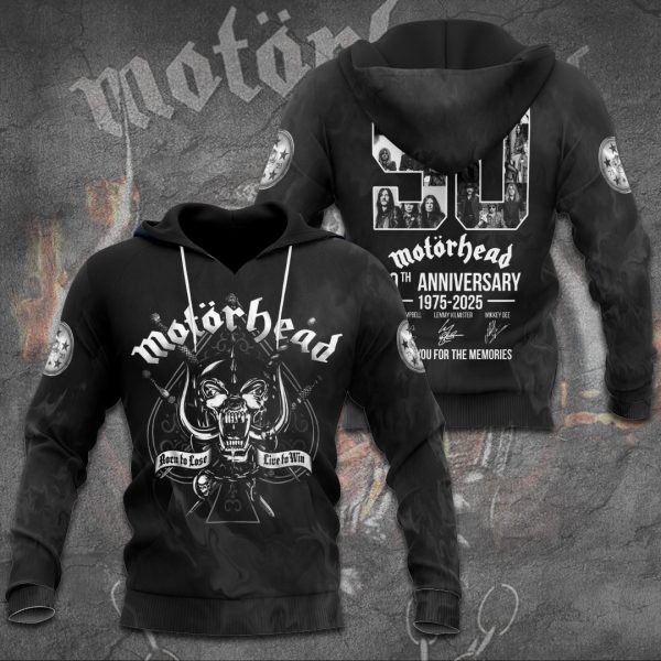 Motörhead Band 3D Apparel – TANTN 11373