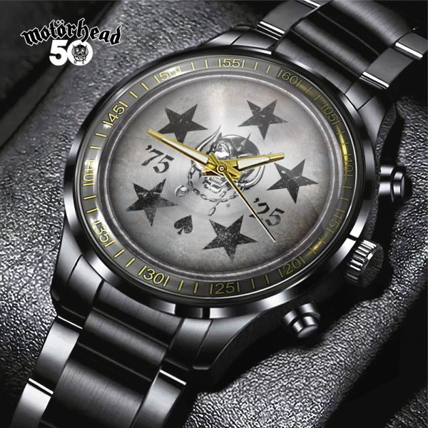 Motörhead Band Black Stainless Steel Watch - TANTN 11374