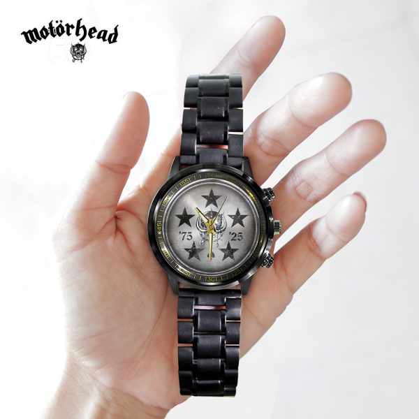 Motörhead Band Black Stainless Steel Watch - TANTN 11374