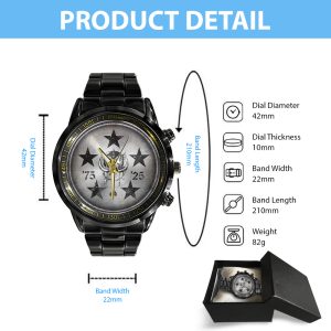Motörhead Band Black Stainless Steel Watch - TANTN 11374