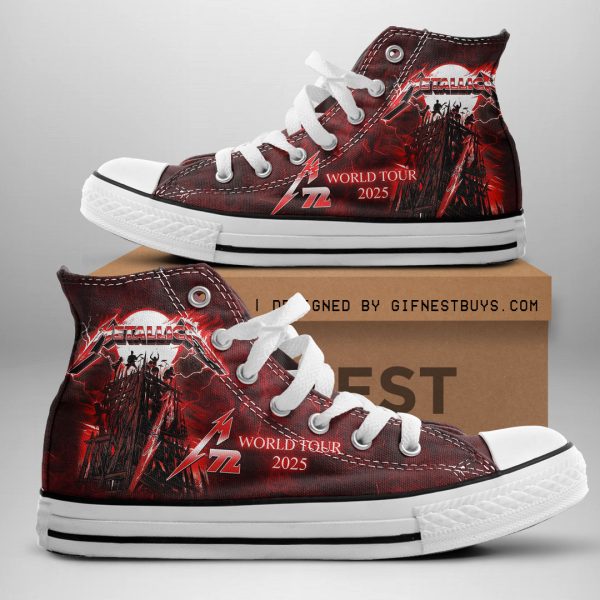 MET Band High Top Canvas Shoes - NGHIAVT 1671.2