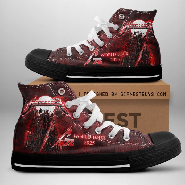 MET Band High Top Canvas Shoes - NGHIAVT 1671.2