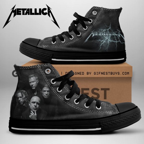 MET Band High Top Canvas Shoes - NGHIAVT 1698.4