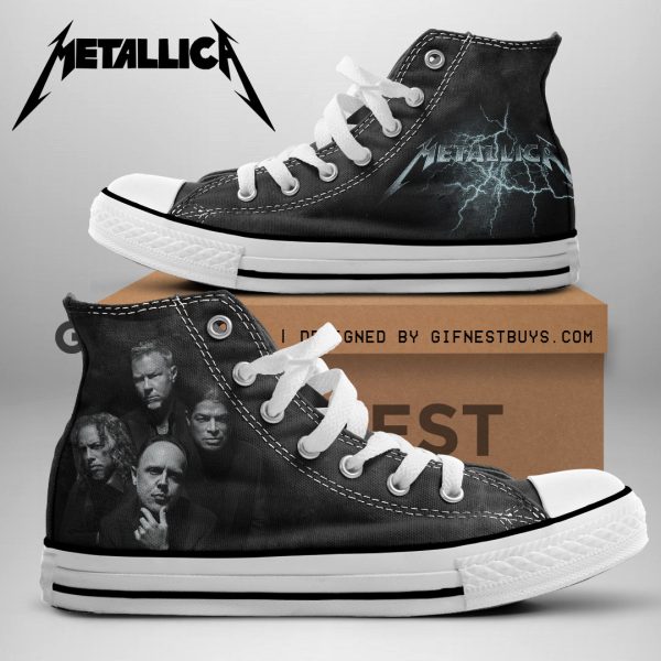 MET Band High Top Canvas Shoes - NGHIAVT 1698.4