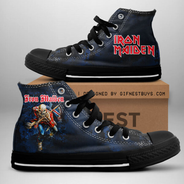 IRMA Band High Top Canvas Shoes - NGHIAVT 1751.2