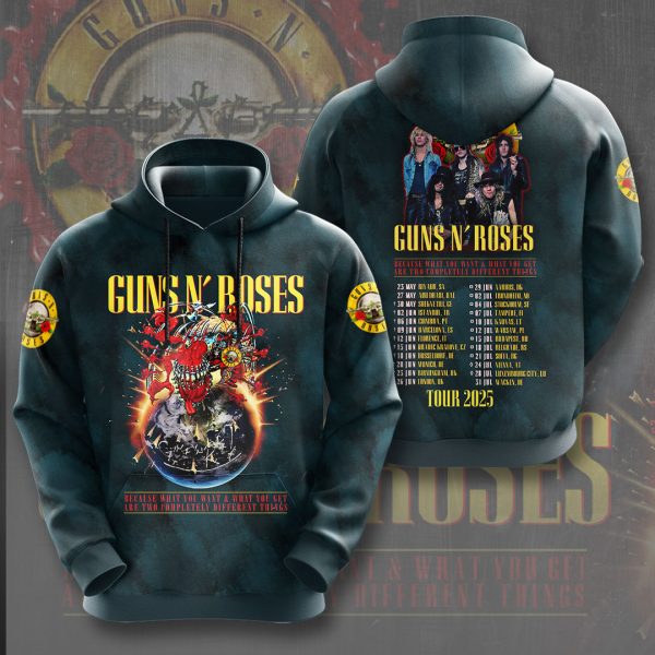 Guns N' Roses 3D Apparel - NGHIAVT 1781