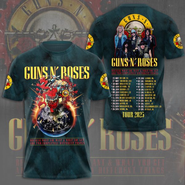 Guns N' Roses 3D Apparel - NGHIAVT 1781