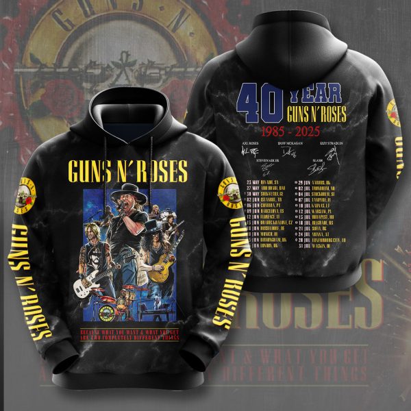 Guns N' Roses 3D Apparel - NGHIAVT 1787