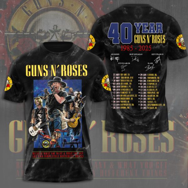 Guns N' Roses 3D Apparel - NGHIAVT 1787