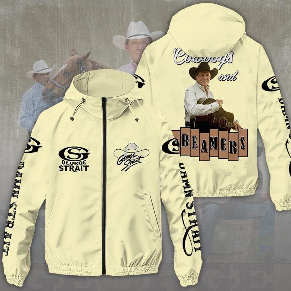 George Strait 3D Windbreaker Jacket - NGHIAVT 1809