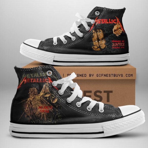 MET Band High Top Canvas Shoes - NGHIAVT 1811.2