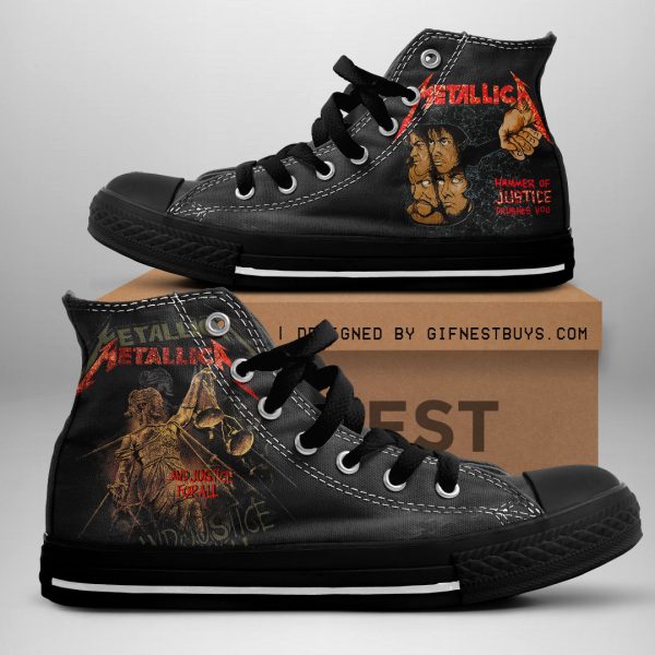 MET Band High Top Canvas Shoes - NGHIAVT 1811.2
