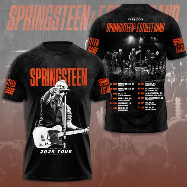 Bruce Springsteen 3D Apparel - NGHIAVT 1837