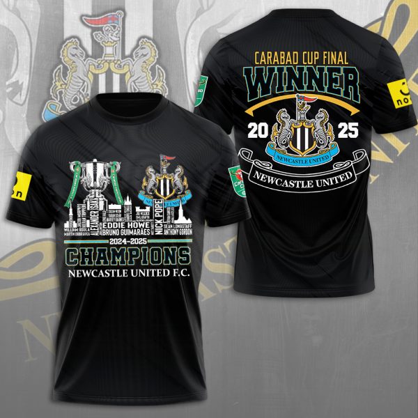 Newcastle United 3D Apparel - NGHIAVT 1855
