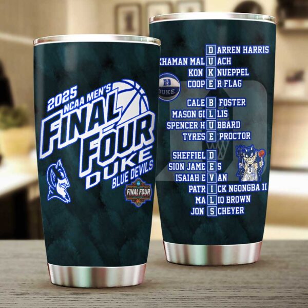 Duke Blue Devils Men’s Basketball Tumbler Cup - NGHIAVT 1921