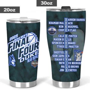 Duke Blue Devils Men’s Basketball Tumbler Cup - NGHIAVT 1921