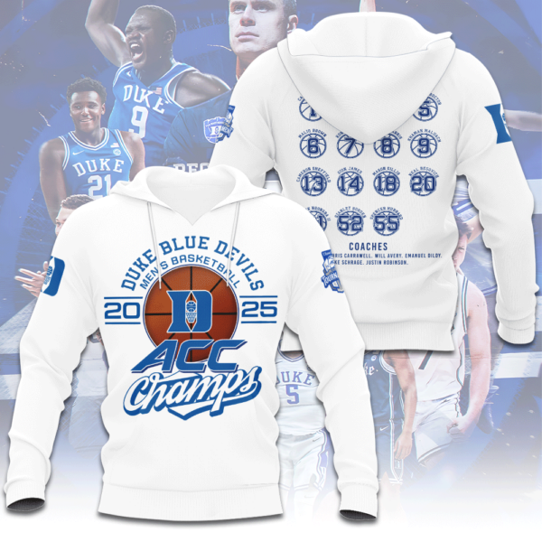 Duke Blue Devils Men’s Basketball 3D Apparel - NGHIAVT 1924