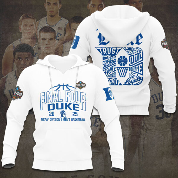Duke Blue Devils Men’s Basketball 3D Apparel - NGHIAVT 1926