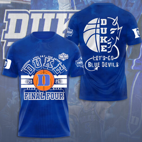 Duke Blue Devils Men’s Basketball 3D Apparel - NGHIAVT 1927