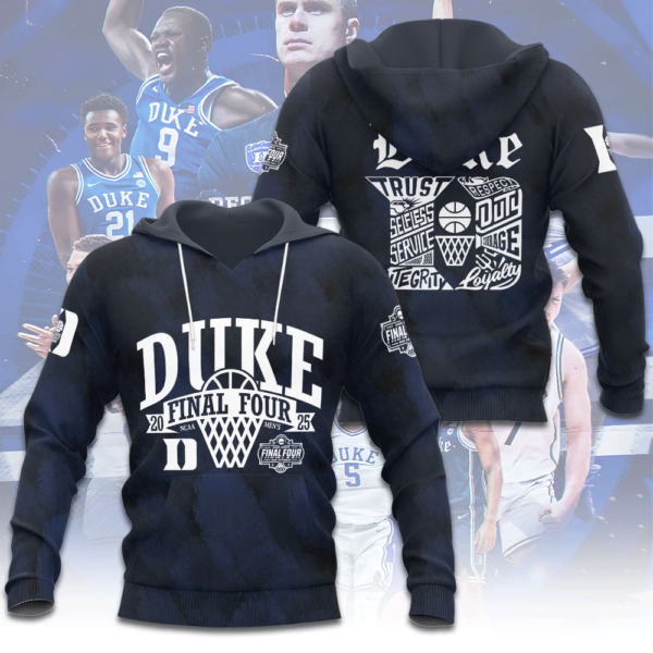 Duke Blue Devils Men’s Basketball 3D Apparel - NGHIAVT 1929