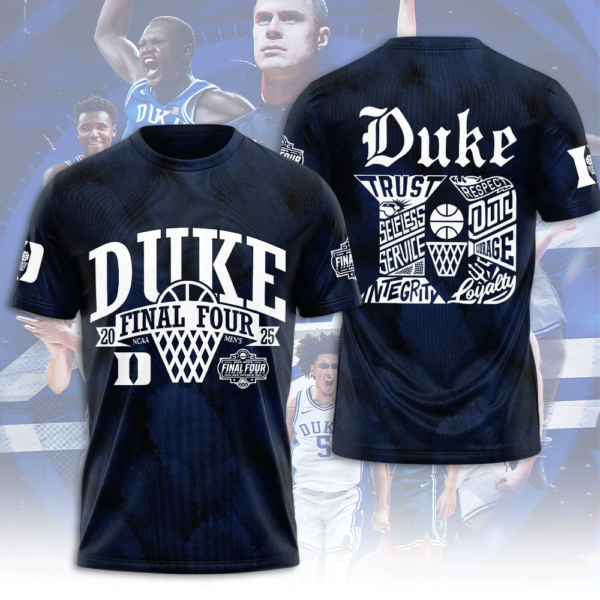 Duke Blue Devils Men’s Basketball 3D Apparel - NGHIAVT 1929