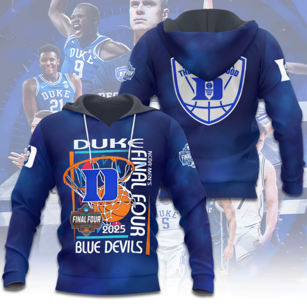 Duke Blue Devils Men’s Basketball 3D Apparel - NGHIAVT 1930