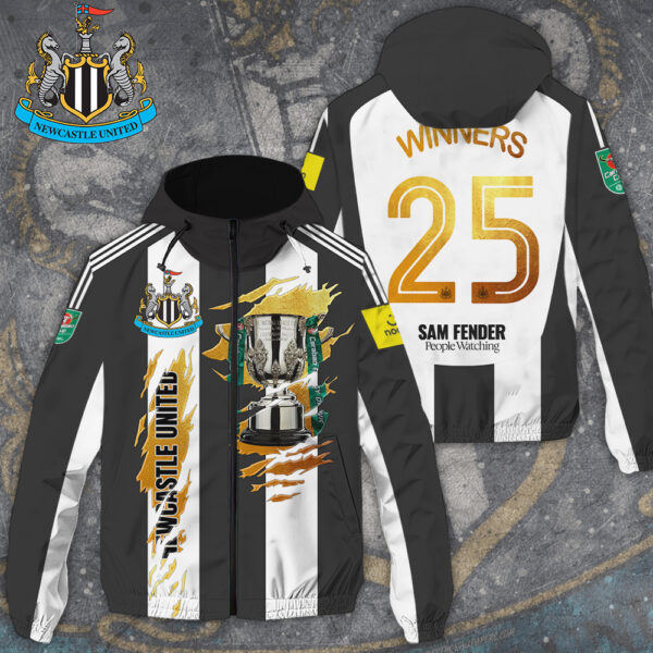 Newcastle United 3D Windbreaker Jacket - MAITM 10416