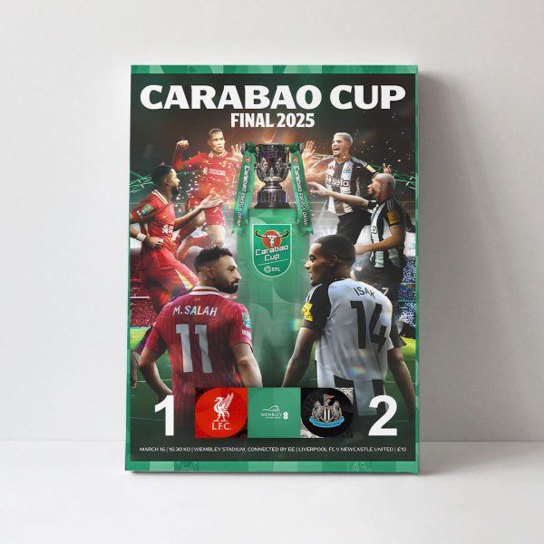 Newcastle United Rectangle Canvas With Inner Frame - TANTN 11551