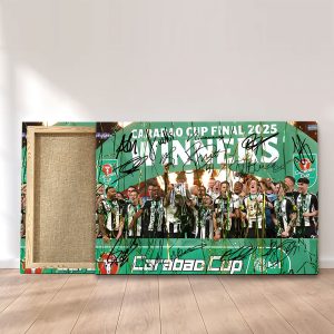 Newcastle United Rectangle Canvas With Inner Frame - TANTN 11586