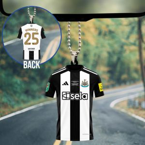 Newcastle United Custom Shape 2-sided Acrylic Car Ornament – TANTN 11538