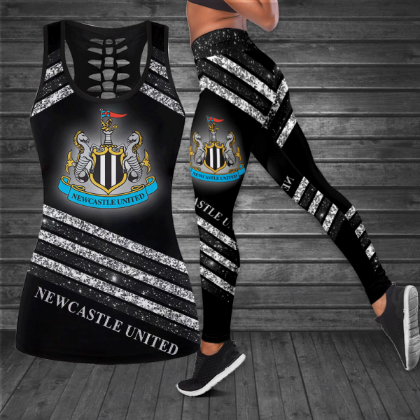 Newcastle United Hollow Tank Top Leggings - ANHNV 9332
