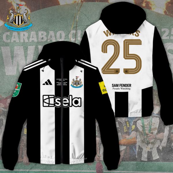 Newcastle United 3D Windbreaker Jacket - TANTN 11513