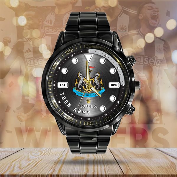 Newcastle United x Rolex Black Stainless Steel Watch - MAITM 10293
